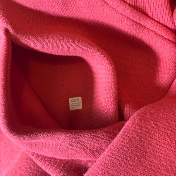 EUC Lululemon Scuba Oversized Full-Zip Hoodie, XS/S, Desert Red - Picture 7 of 8
